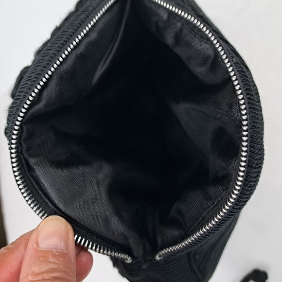 Vintage Persian Curly Lamb Muff w/ Waldes Zipper by Engel-Fetzer Cleveland OH - Picture 11 of 15